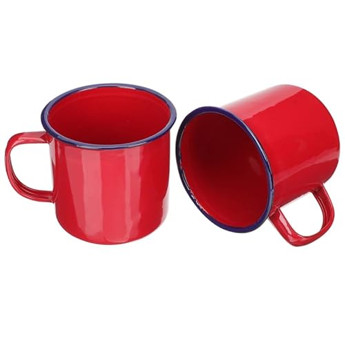 Imagen de HEALEEP Taza De Esmalte Retro De 350 Ml
