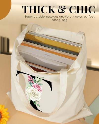 AUSVKAI-Canvas-Tote-Bag-Aesthetic-for-Women-Cute-Personalized-Birthday-Reusable-Cotton-Bags-for-Teachers-Bridesmaid-Gifts