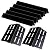 STCNADCR 2 Pack Heat Deflector& 5 Pack Flavorizer Bars Grill Replacement Parts for Weber Genesis 300 Series E310 E320 E330 S310 S320 S330 E-310 E-320 S-310 S-320?Porcelain-enameled