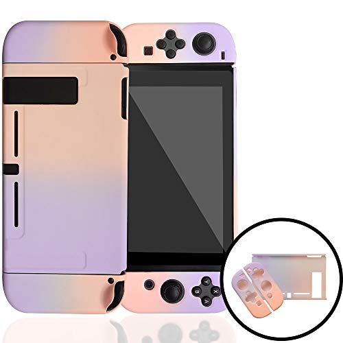 Dockable Case for Nintendo Switch,Protective Cover Case for Nintendo Switch and Joy-Con Controllers