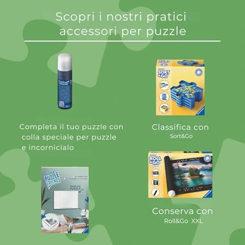 Ravensburger - Puzzle Portfolio Accessorio | Idea Regalo Per Lei O Lui | 70X50 Cm | Tappeto Puzzle Bambini | Cartella Per Puzzles 1000 Pezzi | Idee Regalo - 7