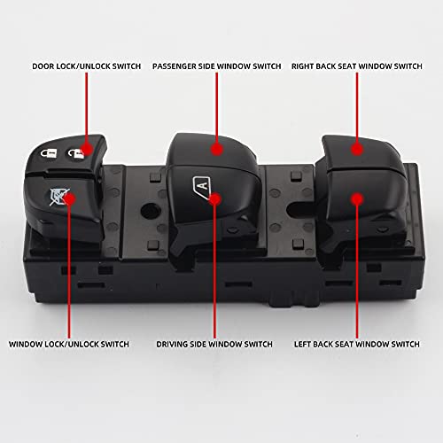 Dasbecan Driver Side Master Power Window Switch 25401-3SH1A by Dasbecan - Used condition - Image 3