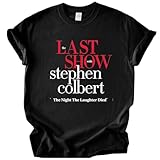 The Last Show Stephen Colbert 2026 Shirt, The Late Show Gift Graphic Tee, Thanks for Watching Unisex T-Shirt, Viral Trend T-Shirt, Unisex Plus Multicolor