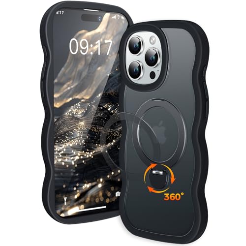 Coque iPhone 15 Pro Max béquille 360 pour regarder vos vidéos en mode mains libres