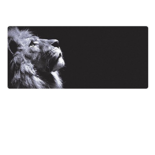 LL-COEUR XXL Ordinateur Tapis de Souris Gaming Mouse Pad Lion Office Table Mat (800 x 300 x 2 mm) Cover