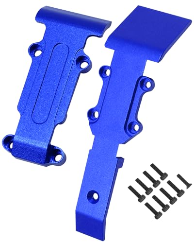 Placa deslizante delantera y trasera de aluminio para 1/16 E-REVO 71076-3