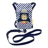 GoldBug Toddler Safety Harness and Bungee Tether - Space Explorer