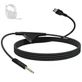 Gneinour A40 Replacement Cable Compatible with Astro A10, A40, A40TR Gaming Headset, A40 Cable for iPhone 15/16/17, Smartphone, Laptop, Tablet, 6.6ft