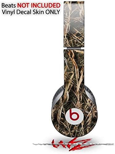Skin Decal Wrap Works with Original Beats Solo HD Headphones WraptorCamo Grassy Marsh Camo Skin Only (Headphones NOT Included)