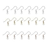 ✅【ERSTELLE DEINE EIGENEN OHRRINGE】Gold / Silber / KC Gold 3 Ohrhaken, je 200 Stück; die perfekt für die Herstellung Ihrer eigenen Ohrringe sind. Wenn Sie das gewünschte Design nicht finden können, machen Sie es einfach selbst! Sie haben die perfekte Größe und sind angenehm zu tragen.