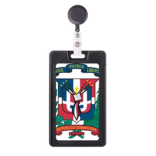Porte-badge rétractable République dominicaine finitions premium pour cadres et dirigeants