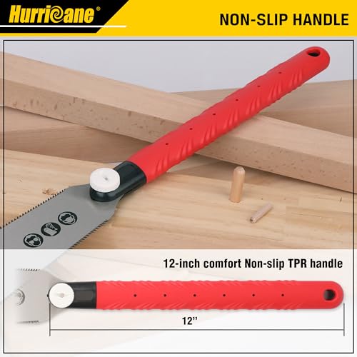 Hurricane Japanese Pull Saw, 10 Inch Hand Saw For Wood Cutting thumb #5
