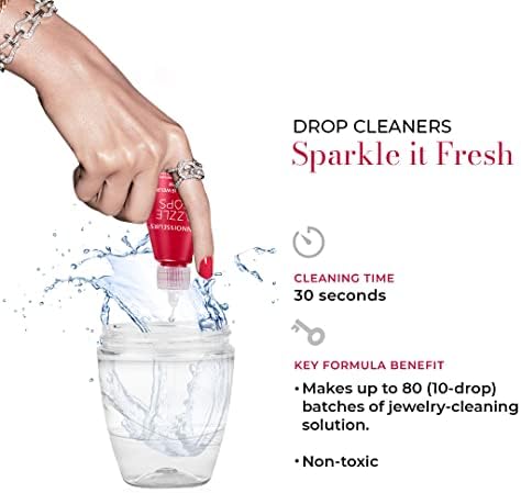 Connoisseurs Advanced Jewellery Cleaner - For Removing Dirt and Tarnish - Ideal for Polishing Gold, Diamonds, Precious Stones & Pearls - Non - Toxic