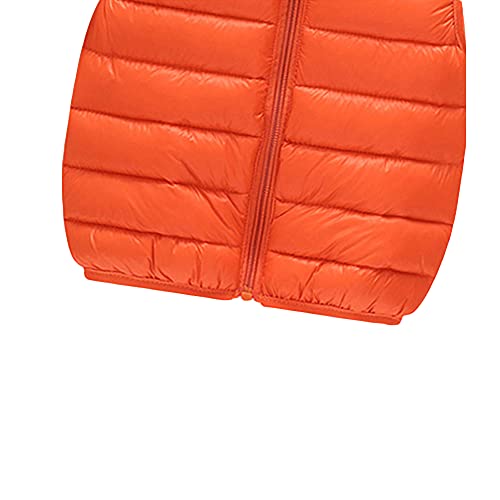 Image of AIWUHE Baby Boys Girls Hooded Puffer Vest Winter Lightweight Sleeveless Bear Ears Zipper Up Jacket Down Vest Coat Vests Kids