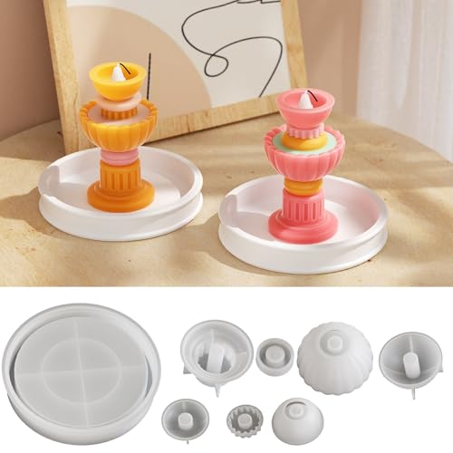 Moules silicone bougies pour décoration de fête - 3