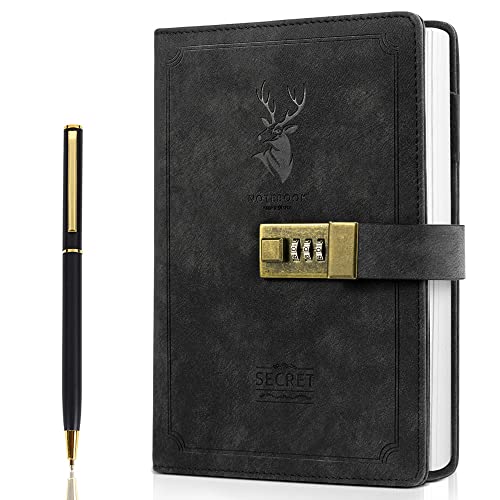 DizemoiQ A5 Tagebuch für Erwachsene Selbstreflexion Dankbarkeit Achtsamkeit Fokus und persönliche Entwicklung Ideal als Geschenk für Männer und Frauen