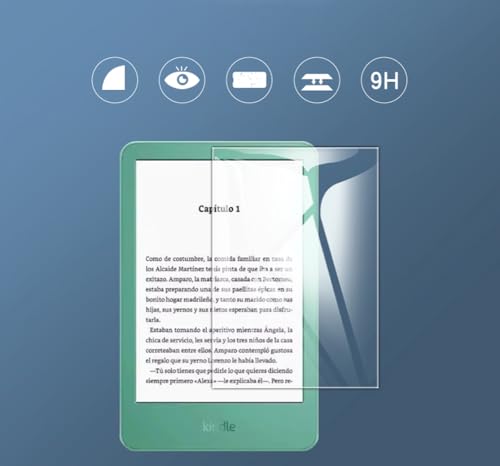 Protector de Pantalla Vidrio Templado Kepuch Pack 2 para Kindle 6" miniatura 3