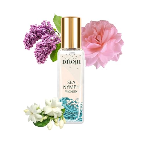 Image of Dionii SEA NYMPH Womens Eau De Parfum Perfume | Long Lasting Aquatic Fragrance With Lilac & Damask Rose, 20 ML