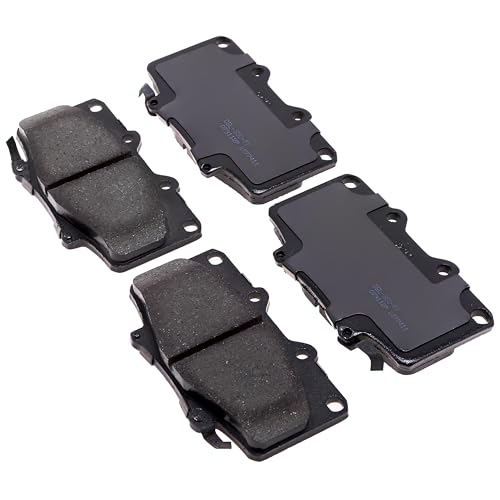 Plaquettes ACDelco 17D502C sans poussière pour éliminer les bruits au freinage avant