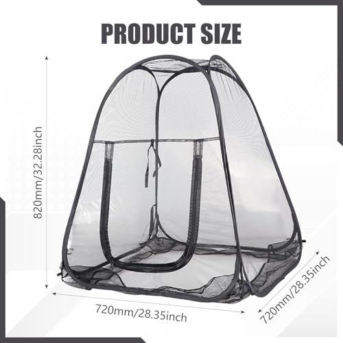 Carpa de campamento para una persona con bolsa y apertura automática miniatura 2
