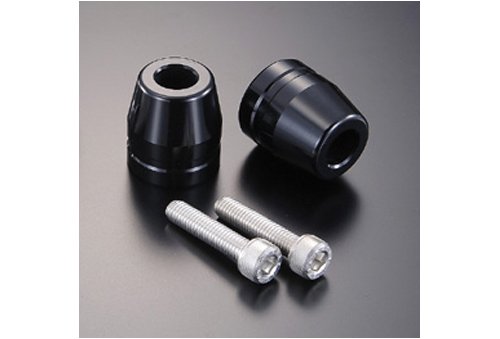 アグラス(AGRAS) バーエンド 外径 φ32 ワンピースタイプ ブラック Ninja250R[ニンジャ](-12) 300-477-000BK
