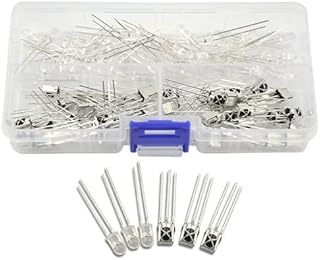 BGTXINGI 100 Stück 50 Paar 5 mm Infrarot-Diode LED 940 nm IR-Emission und Empfänger (drei Beine)