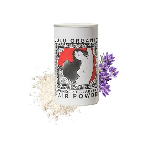 LULU_ORGANICS Lavender & Clary Sage Hair Powder/Dry Shampoo Cover