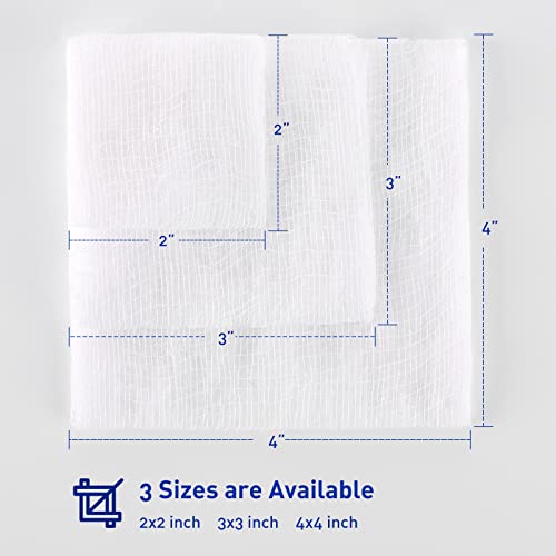 Jmu 100Pc Sterile Gauze Pads 4X4 Sterile For Wounds Bulk, Individually Wrapped #TOP5