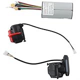 Contrôleur silencieux et sensible : le contrôleur de cette trottinette électrique pour vélo fonctionne silencieusement et est sensible à l'état du scooter, fonctionnement fluide et efficace