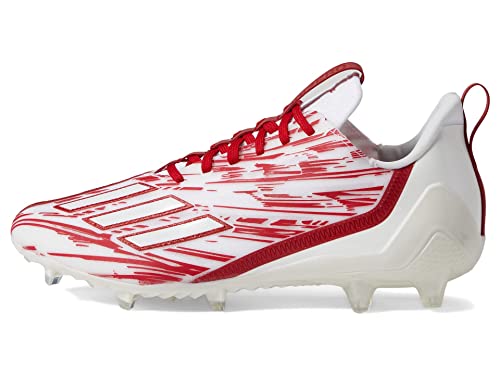 adidas Men's Adizero White/Team Power Red/White 11