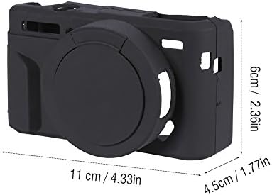 Camera Case, Lightweight Soft Silicone DSLR Shell Case Protector Cover for G7XII / G7X Mark II