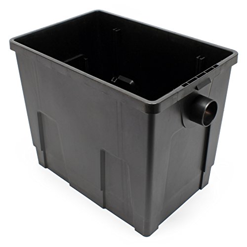 SunSun Ersatzteil Filterwanne für Bio Teichfilter CBF-200T CBF-200U CBF-200 – Durchlauffilter Teich bis 8000L Teichvolumen – bis 2300l/h – mit Thermometer – Filter Biofilter Koiteich – Filteranlage
