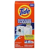 Washing Machine Cleaner by Tide, Washer Machine Cleaner with Oxi for Front and Top Loader Washer Machines, Deep Cleaning Odor Eliminator, 3 Month Supply