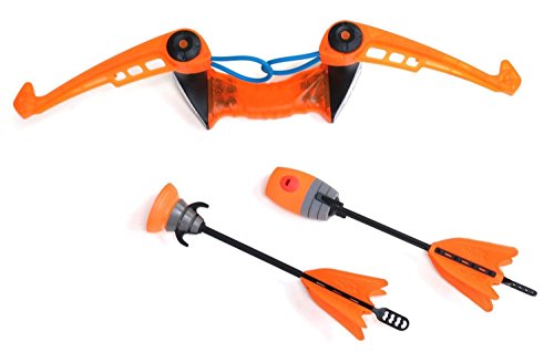 Zing Toys Z Bow, Orange/Green - Airstorm, Toys for Girls, 5 Years & Above, Indoor & Outdoor Toys