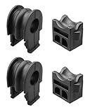 2Pcs Suspension Stabilizer Bar Bushing Fit for Nissan Rogue 2008-2013 Rogue Select 2014-15 Rogue Sport 2017-2020 Qashqai 2017-2020 Juke 2011-2017 Sway Bar Bushing Replace 54613JG03A 54613JG03B K201298