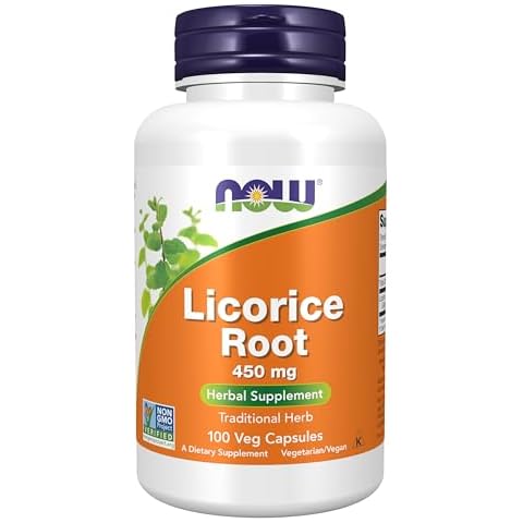 NOW Supplements Licorice Root Capsules Cover