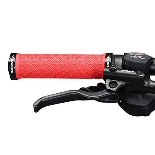 Corki BICYCLE GRIPS-03 Mountain Bike Grips,Double Lock On Locking Bicycle Handlebar Grips thumb #4