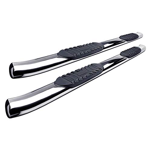 Steelcraft 404509P 5 in. Premium Oval Side Bar Polished Stainless Steel 5 in. Premium Oval Side Bar