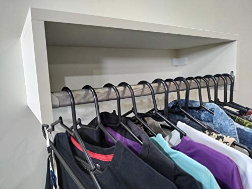 Arara De Roupas Cabideiro De Parede 60cm 100% Mdf (branco)