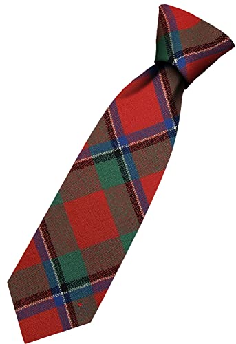 Cravate en laine pour homme tartan Sinclair Ancient fabriqué en Écosse I LUV LTD