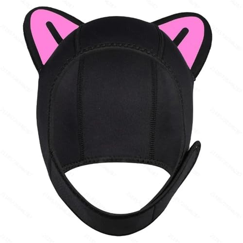 Gorro de natación contra el agua fría con capucha de neopreno 1