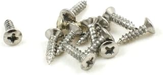 24 Pcs Pickguard Mounting Screws For Electric Guitar -Chrome (C27)