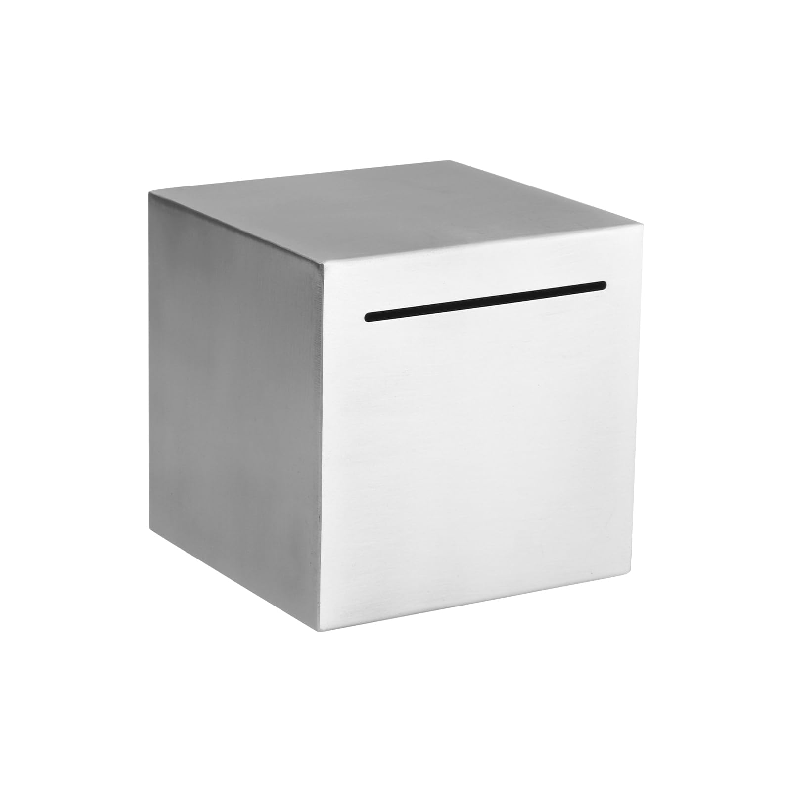 POHOVE Bigger Safe Piggy Bank,Stainless Steel Adult Kids Piggy Bank Coin Jar Large Capacity,Can Only Save The Piggy Bank That Cannot Be Taken Out