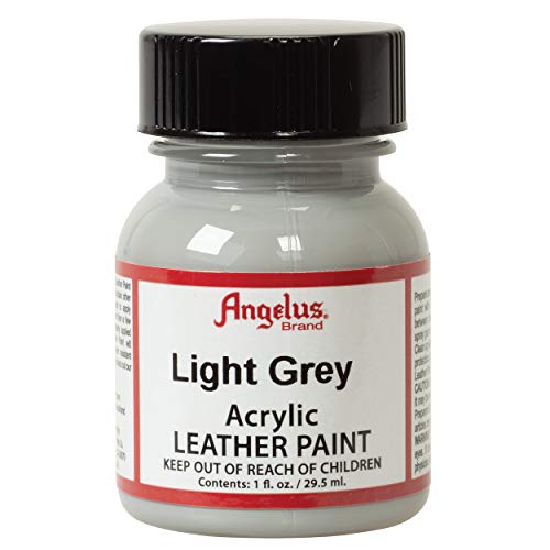 Angelus Acrylic Leather Paint, Light Gray 1Fl Oz