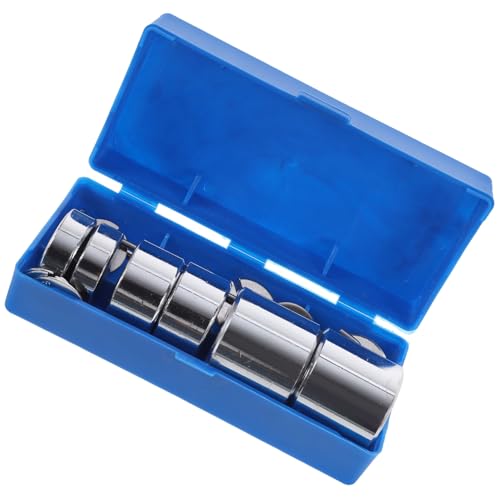 MUSISALY 1 Set Metal Slot Code Kit Laboratory Science Weight Slotted Made Simple Board Weights Pattern Standard Scales Ressort Things Mass Silver Steel