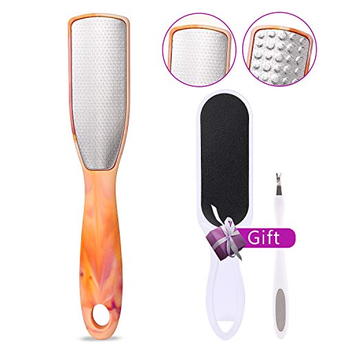 Foot File Kit Colossal Foot Rasp & Double-Sided Foot File Callus Dead Skin Remover Foot Scrub Care Tool