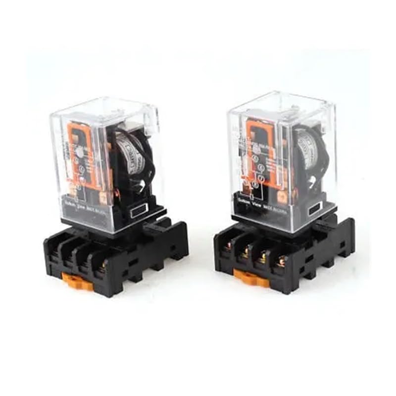 Relais de puissance électromagnétique industriel DPDT 8 broches 24V CC de haute précision