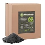 Premium Pflanzenkohle für Boden – Natürlicher Bodenverbesserer für Gärten, Gemüse, Zimmerpflanzen, Blumen, Terra Preta & Kompostzusatz, 50L