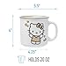Silver Buffalo Sanrio Hello Kitty Leopard Outfit Ceramic Camper Mug, 20 Ounces