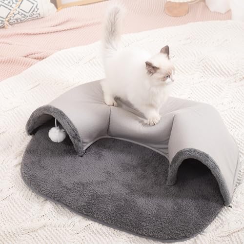 Tunnel de poids pour chats durable pour canaliser l'énergie des chatons